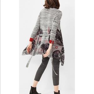 Desigual Shawl knit without the belt